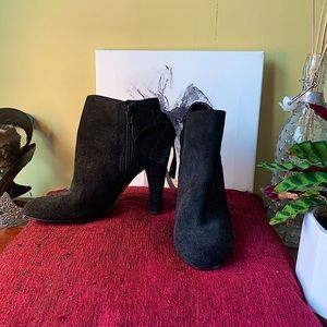 Closed Toe Booties with Lace Back